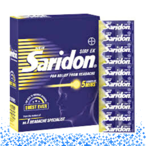 New Saridon Tablets | दर्द से राहत के लिए