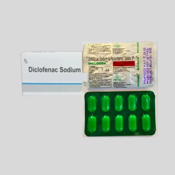 Diclofenac Sodium & Paracetamol Tablets