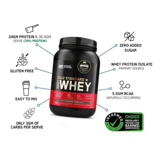 Gold Standard 100% Whey Protein | For Muscle Recovery